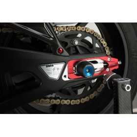 Tendeur de chaine LIGHTECH rouge BMW S1000RR