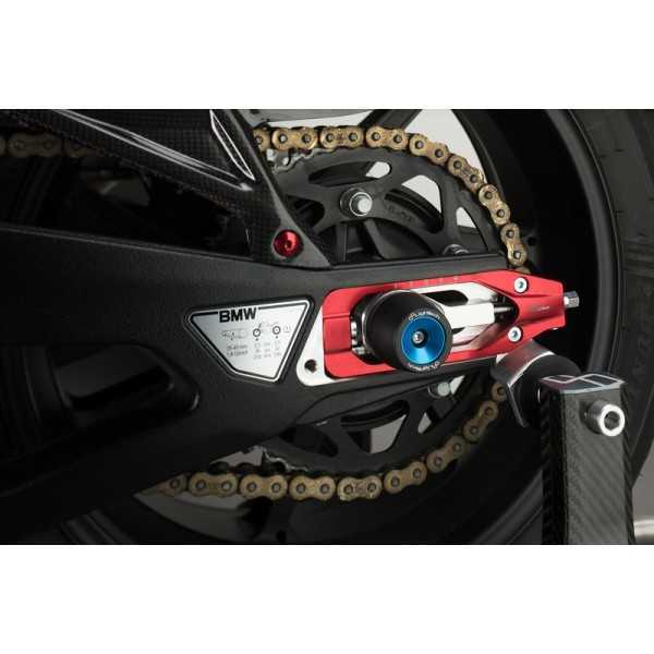 Tendeur de chaine LIGHTECH rouge BMW S1000RR
