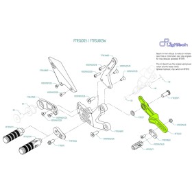 Montage du levier de frein LIGHTECH