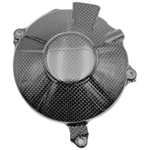 Couvercle de carter d\'alternateur LIGHTECH carbone brillant