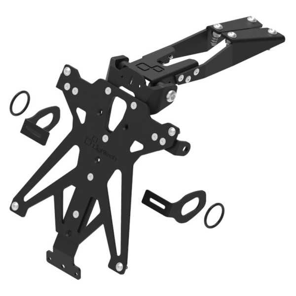 Support de plaque LIGHTECH réglable noir universel