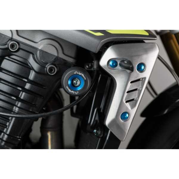 Tampon de protection LIGHTECH noir - Triumph Speed Triple RS1200
