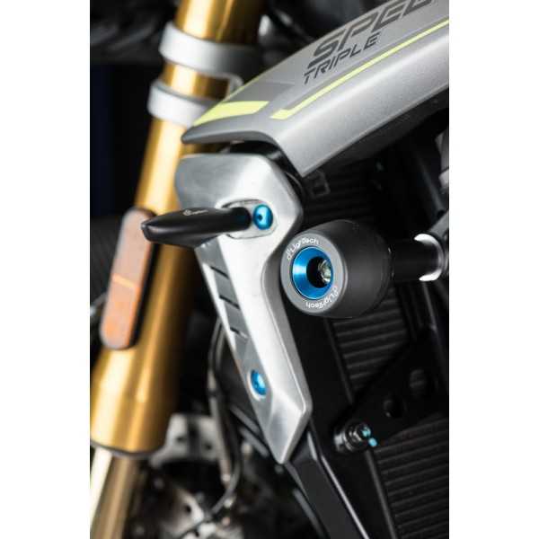 Tampon de protection LIGHTECH noir - Triumph Speed Triple RS1200