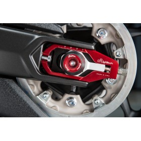 Tendeurs de courroie LIGHTECH rouge (la paire)