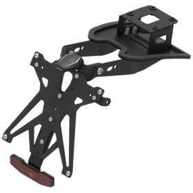 Support de plaque LIGHTECH réglable noir Triumph Speed Triple 1050