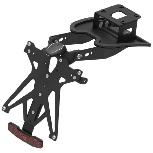 Support de plaque LIGHTECH réglable noir Triumph Speed Triple 1050