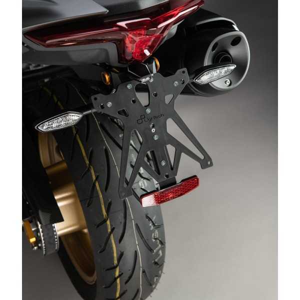 Support de plaque LIGHTECH réglable noir Yamaha T-Max