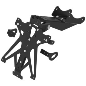 Support de plaque réglable LIGHTECH noir Honda CBR1000RR