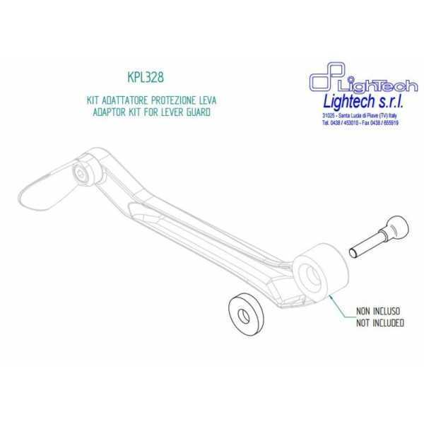 Adaptateur protection de levier LIGHTECH