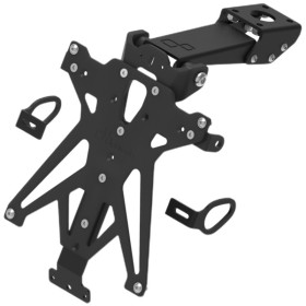 Support de plaque réglable LIGHTECH noir Yamaha YZF-R6