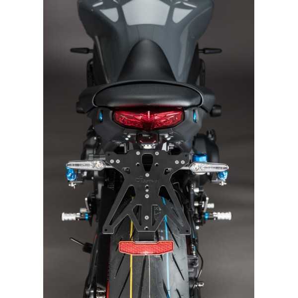 Kit support de plaque LIGHTECH réglable - noir Yamaha MT-09