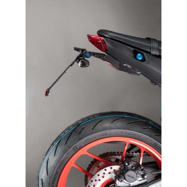 Kit support de plaque LIGHTECH réglable - noir Yamaha MT-09