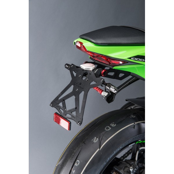 Support de plaque LIGHTECH réglable noir Kawasaki ZX10R