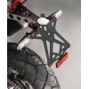 Support de plaque réglable LIGHTECH noir Honda X-Adv