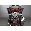 Support de plaque réglable LIGHTECH noir Honda X-Adv