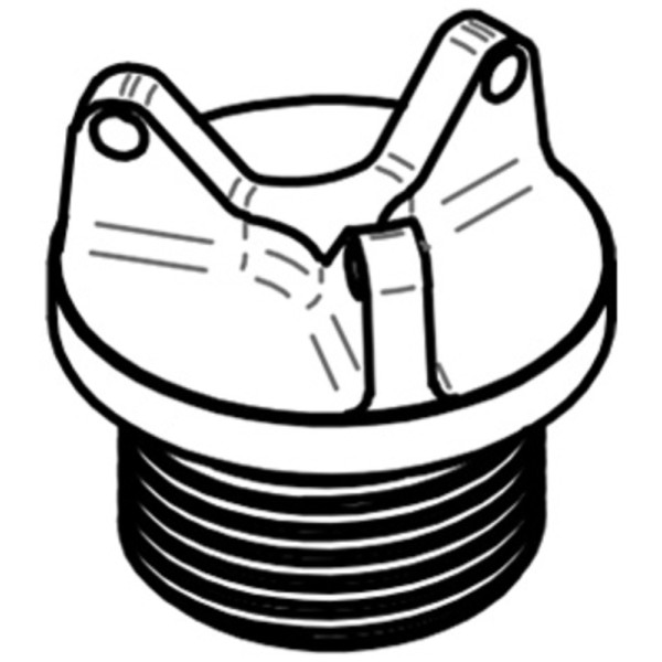 Bouchon de carter d'huile LIGHTECH 3 trous or M24 x 3