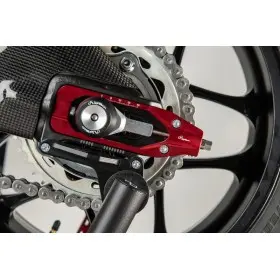 Tendeur de chaine LIGHTECH rouge Yamaha YZF-R1/R1M