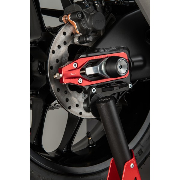Tendeur de chaine LIGHTECH rouge Yamaha YZF-R1/R1M