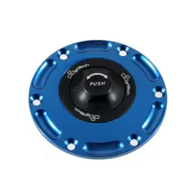 Bouchon de réservoir LIGHTECH noir/cobalt 1/4 tour Suzuki GSX-S