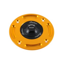 Bouchon de réservoir LIGHTECH noir/or 1/4 tour Suzuki GSX-S