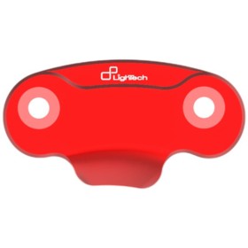 Cache-orifices rétroviseur LIGHTECH - Paire - Rouge