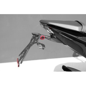 Kit support de plaque LIGHTECH noir