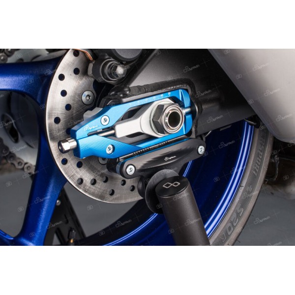 Tendeur de chaine LIGHTECH Cobalt Yamaha MT-10 - TEYA003COB