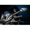Levier de frein repliable/réglable LIGHTEC Alien alu inserts caoutchouc noir - LEVD120K Yamaha YZF-R3