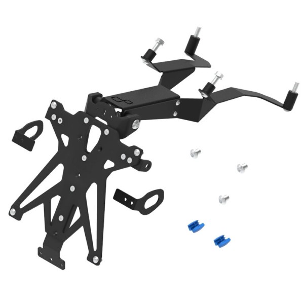 Support de plaque réglable LIGHTECH noir Honda CB1000R