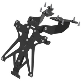Support de plaque réglable LIGHTECH noir Suzuki SV650 - TARSU112