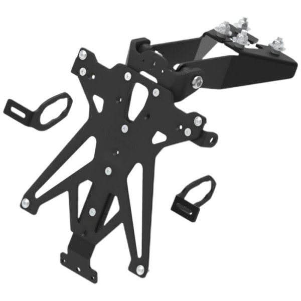 Support de plaque LIGHTECH réglable noir Kawasaki Ninja 400