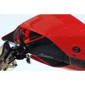 Support de plaque LIGHTECH réglable noir Ducati Panigale 899