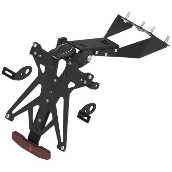 Kit support de plaque réglable LIGHTECH noir Suzuki GSX-R125