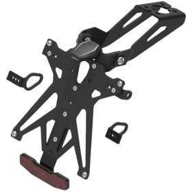Support de plaque LIGHTECH réglable noir Yamaha R6