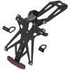 Support de plaque LIGHTECH réglable noir Yamaha R6