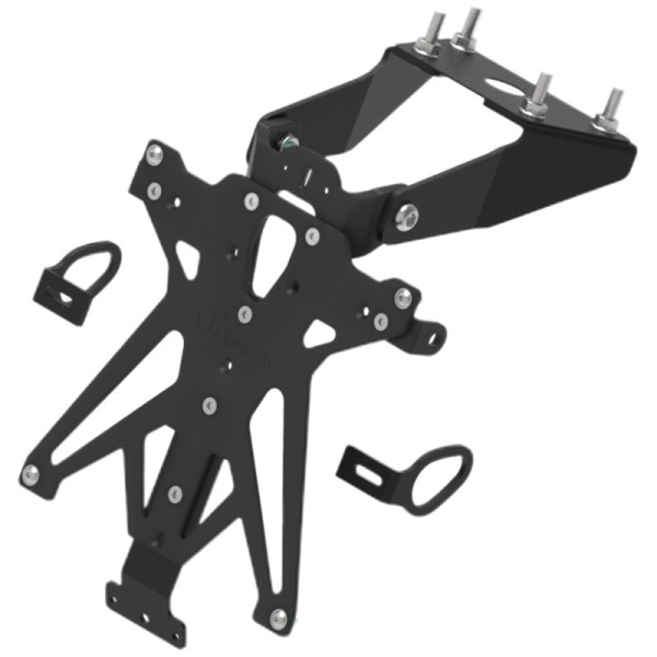 Support de plaque réglable LIGHTECH noir Yamaha MT-10 - TARYA121