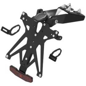 Support de plaque LIGHTECH réglable noir Kawasaki Ninja 400