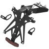 Support de plaque LIGHTECH réglable noir Kawasaki Ninja 400