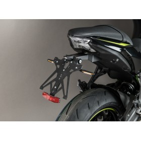 Support de plaque LIGHTECH réglable noir Kawasaki Z 650