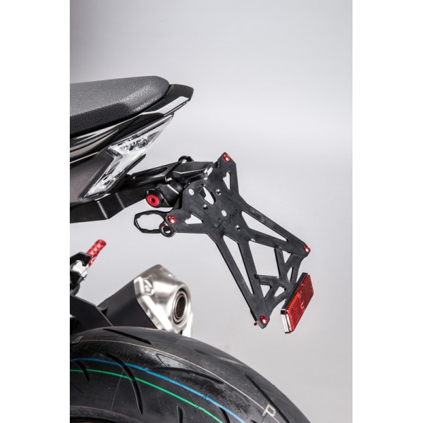 Support de plaque LIGHTECH réglable noir Kawasaki Z 900