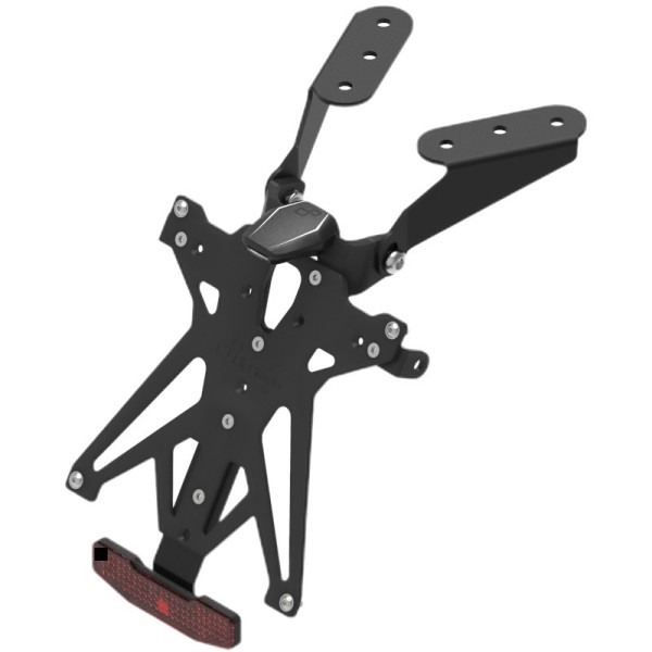 Support de plaque LIGHTECH réglable noir Suzuki GSXR1000