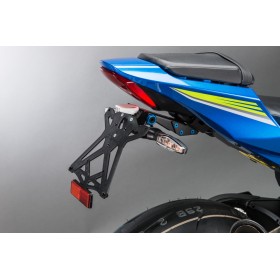 Support de plaque LIGHTECH réglable noir Suzuki GSXR 1000