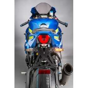Support de plaque LIGHTECH réglable noir Suzuki GSXR 1000