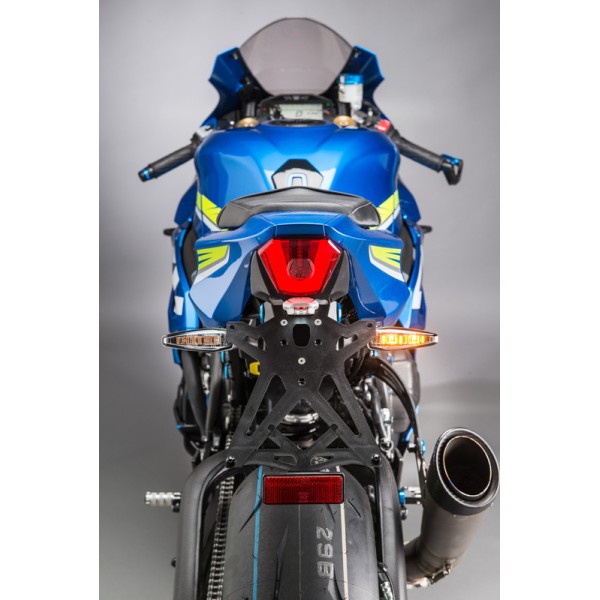 Support de plaque LIGHTECH réglable noir Suzuki GSXR 1000
