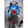 Support de plaque LIGHTECH réglable noir Suzuki GSXR 1000