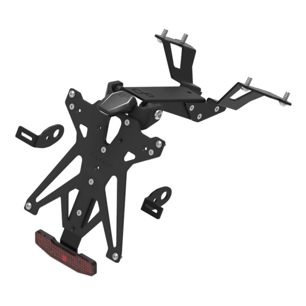 Support de plaque LIGHTECH réglable noir Suzuki GSXR 1000