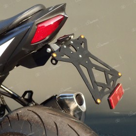 Support de plaque LIGHTECH réglable noir Suzuki SV650