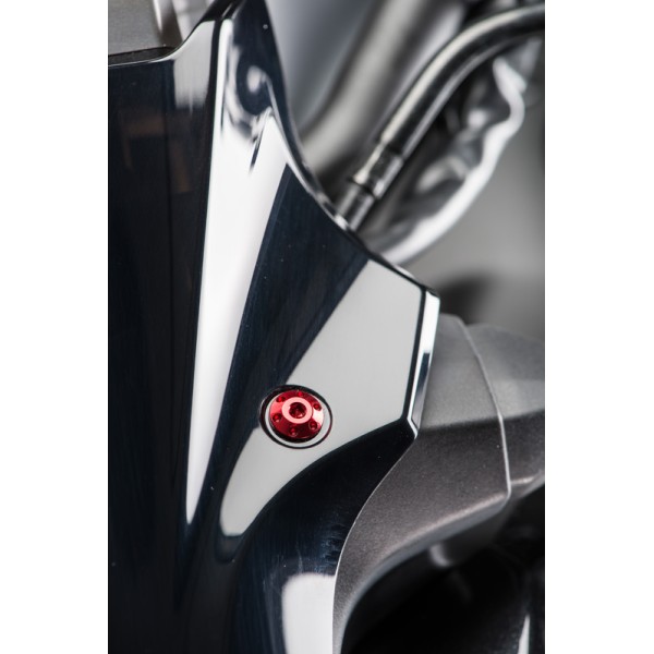 Kit vis de carénage LIGHTECH noir (24 pièces) Kawasaki Z900