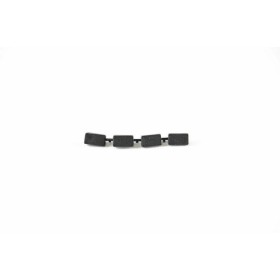 Inserts caoutchouc NOIR pour levier ''Alien'' (4 pcs)