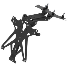 Support de plaque LIGHTECH réglable noir Suzuki GSX-R 250